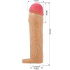 PRETTY LOVE - CHANE PENIS EXTENDER COVER FLESH - Afbeelding 4