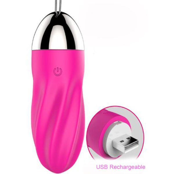 ARMONY - SWEETY SPIRAL VIBRATING EGG REMOTE CONTROL PINK - Afbeelding 4