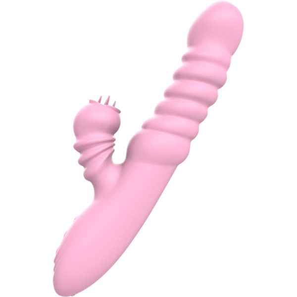 ARMONY - VIBRATOR MULTIFUNCTION WITH STIMULATING TONGUE HEAT EFFECT PINK - Afbeelding 3