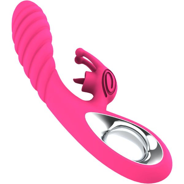ARMONY - VICKY RABBIT VIBRATOR WITH FUCHSIA PULL RING TONGUE - Afbeelding 5