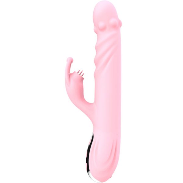 ARMONY - FULLY TONGUE VIBRATOR WITH STIMULATING TONGUE PINK HEAT EFFECT - Afbeelding 3