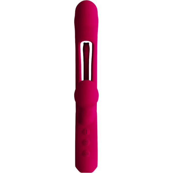 ARMONY - IMPACT SWING VIBRATOR & DUAL STIMULATOR MODEL 2 BORDEAUX - Afbeelding 2