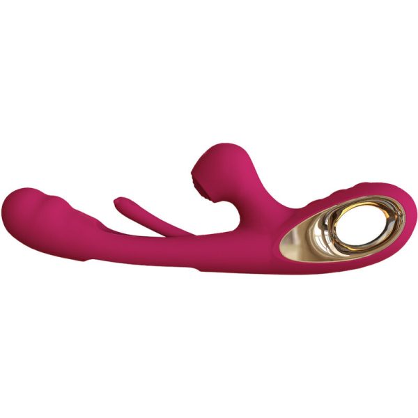 ARMONY - IMPACT SWING VIBRATOR & DUAL STIMULATOR MODEL 2 BORDEAUX - Afbeelding 4