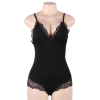 SUBBLIME - BLACK FLORAL LACE DETAIL TEDDY L/XL - Afbeelding 4