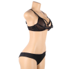SUBBLIME - TWO PIECE SET OF TRANSPARENCY BRA AND S/M STRIPS - Afbeelding 7