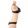 SUBBLIME - TWO PIECE SET OF TRANSPARENCY BRA AND S/M STRIPS - Afbeelding 10