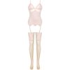 LIVCO CORSETTI FASHION - PERSINNE PEACH SET CORSET + PANTY + STOCKINGS - Afbeelding 3