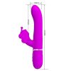 PRETTY LOVE - MULTIFUNCTION RABBIT VIBRATOR 4 IN 1 BUTTERFLY FUCHSIA - Afbeelding 7