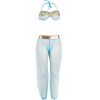 SUBBLIME - INDIA STYLE BLUE LINGERIE SET L/XL - Afbeelding 4