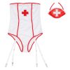 SUBBLIME - SEXY NURSE COSTUME WITH TEDDY S/M - Afbeelding 6