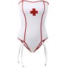 SUBBLIME - SEXY NURSE COSTUME WITH TEDDY S/M - Afbeelding 4