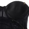 SUBBLIME - BLACK CHAIN SUSPENDERS BODYSUIT S/M - Afbeelding 7