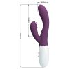 PRETTY LOVE - BUTTERFLY KISS RABBIT VIBRATOR & G-SPOT STIMULATOR PURPLE - Afbeelding 7