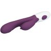 PRETTY LOVE - BUTTERFLY KISS RABBIT VIBRATOR & G-SPOT STIMULATOR PURPLE - Afbeelding 5