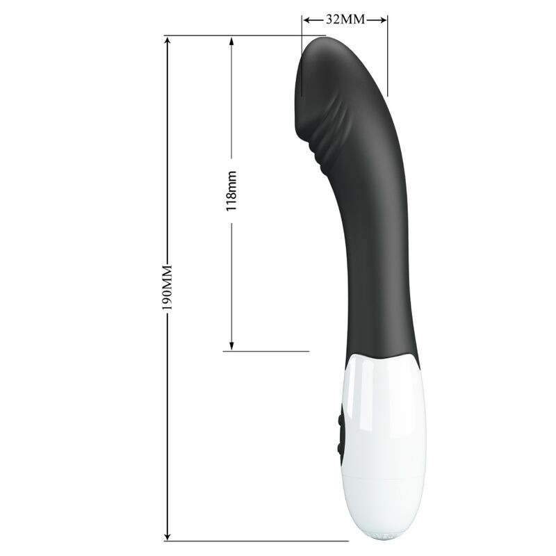 PRETTY LOVE - ELEMENTAL G-SPOT VIBRATOR 30 MODES BLACK - Afbeelding 7