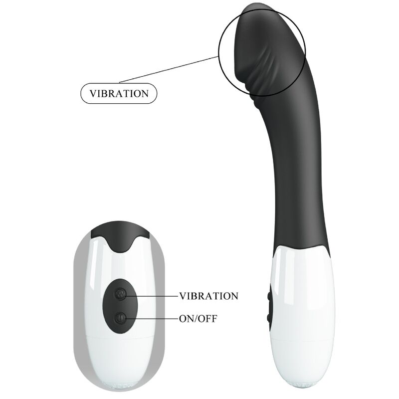 PRETTY LOVE - ELEMENTAL G-SPOT VIBRATOR 30 MODES BLACK - Afbeelding 8