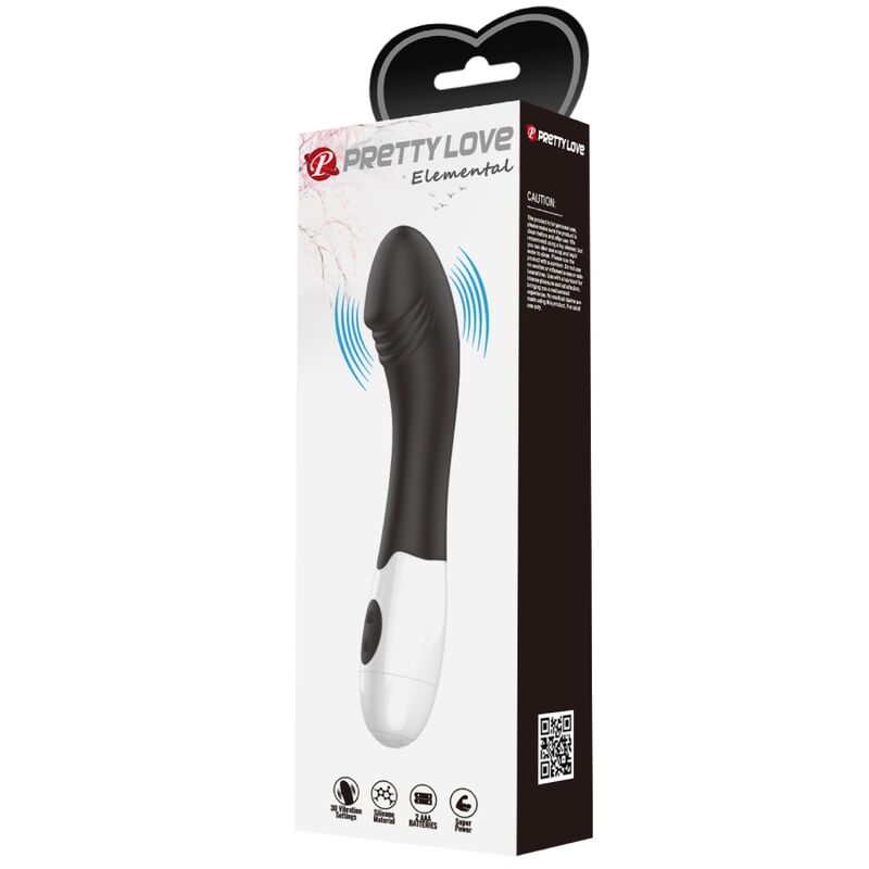 PRETTY LOVE - ELEMENTAL G-SPOT VIBRATOR 30 MODES BLACK - Afbeelding 10