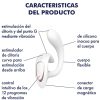 SATISFYER - G FOR GODDESS 1 RABBIT VIBRATOR WHITE - Afbeelding 4