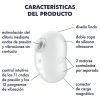 SATISFYER - CUTIE GHOST LAY-ON VIBRATOR WHITE - Afbeelding 4