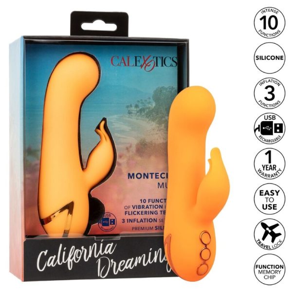 CALEXOTICS - MONTECITO MUSE VIBRATOR RABBIT ORANGE BY CALIFORNIA DREAMING - Afbeelding 9