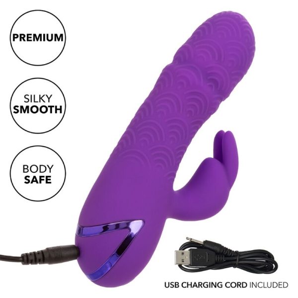 CALEXOTICS - MANHATTAN BEACH MARVEL VIBRATOR RABBIT PURPLE BY CALIFORNIA DREAMING - Afbeelding 8