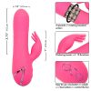 CALEXOTICS - SACRAMENTO SWEETIE VIBRATOR RABBIT PINK BY CALIFORNIA DREAMING - Afbeelding 7