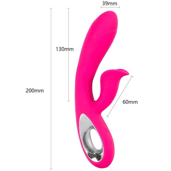 ARMONY - DARO VIBRATOR & PULL RING STIMULATOR FUCHSIA - Afbeelding 3