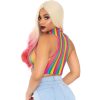 LEG AVENUE - MULTICOLOR NET TOP - Afbeelding 2