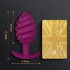 G-VIBE - GPLUG TWIST 2 PURPLE ANAL PLUG - Afbeelding 3