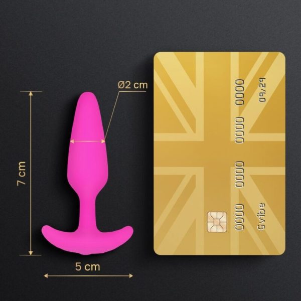 G-VIBE - GPLUG VIBRATOR PLUG ANAL XS FUCHSIA - Afbeelding 3