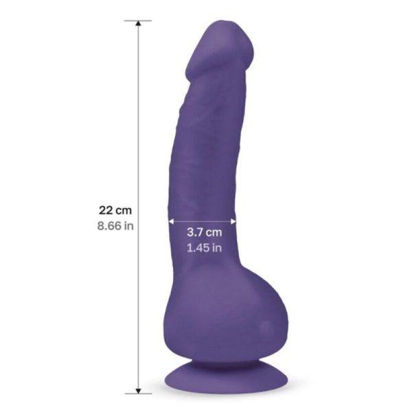 G-VIBE - GREAL 2 VIOLET REALISTIC VIBRATOR - Afbeelding 2