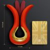 G-VIBE - GVIBE MAXI VIBRATOR WITH TWO FLEXIBLE TIPS CORAL - Afbeelding 2