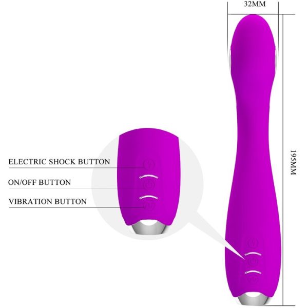 PRETTY LOVE - HECTOR ELECTROSHOCK VIBRATOR FREE APP VIOLET - Afbeelding 5