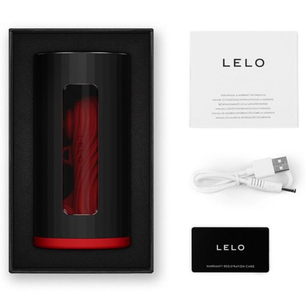 LELO - F1S V3 MALE MASTURBATOR RED - Afbeelding 4