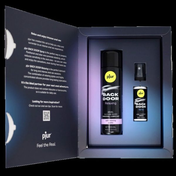 PJUR - BACK DOOR SET OF ANAL LUBRICANT AND SPRAY - Afbeelding 3