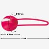 FUN FACTORY - SMARTBALL UNO PELVIC BALL WHITE / PASTEL LILAC - Afbeelding 2