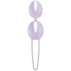 FUN FACTORY - SMARTBALLS DUO PELVIC BALLS WHITE / PASTEL LILAC - Afbeelding 2