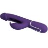 PRETTY LOVE - KAMPAS RABBIT 3 IN 1 MULTIFUNCTION VIBRATOR WITH TONGUE VIOLET - Afbeelding 4