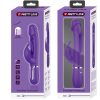 PRETTY LOVE - KAMPAS RABBIT 3 IN 1 MULTIFUNCTION VIBRATOR WITH TONGUE VIOLET - Afbeelding 9