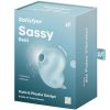 SATISFYER - SASSY SEAL STIMULATOR & VIBRATOR BLUE - Afbeelding 6