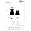 LIVCO CORSETTI FASHION - KROLINA LC 90734 CHEMISE + THONG BLACK L/XL - Afbeelding 4
