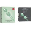 FUN FACTORY - SMARTBALLS DUO PELVIC BALLS WHITE / GREEN PISTACHIO - Afbeelding 3