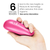 WOMANIZER - STARLET 3 CLITORAL STIMULATOR PINK - Afbeelding 5
