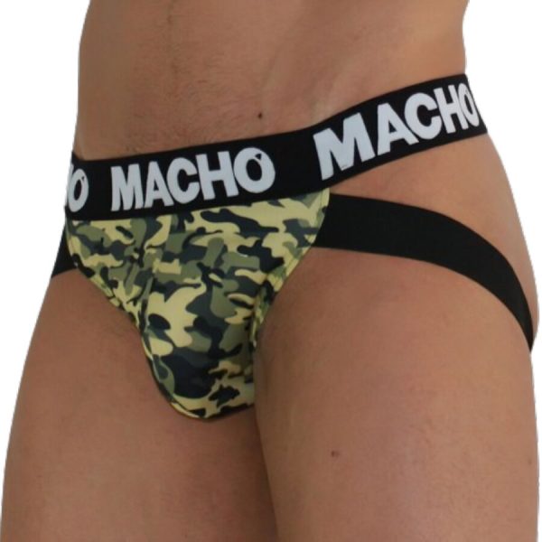 MACHO - MX28MV JOCK MILITARY GREEN M - Afbeelding 2