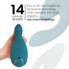 WOMANIZER - DUO 2 STIMULATOR BLUE PETROL - Afbeelding 5