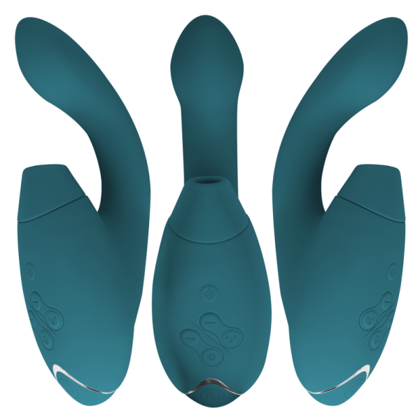 WOMANIZER - DUO 2 STIMULATOR BLUE PETROL - Afbeelding 2