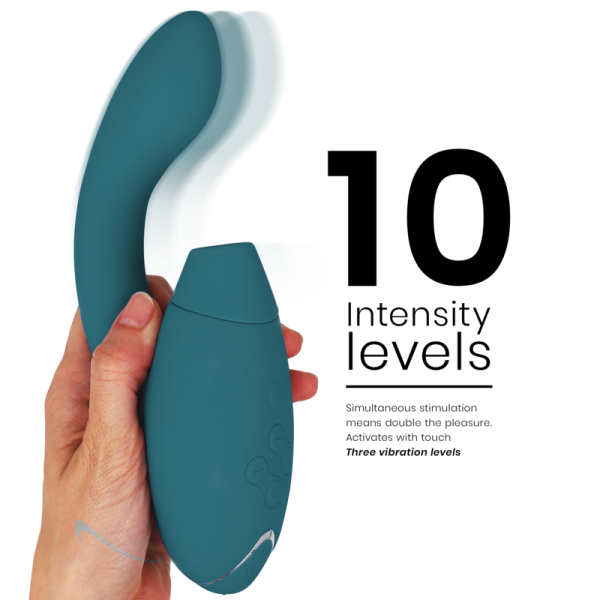 WOMANIZER - DUO 2 STIMULATOR BLUE PETROL - Afbeelding 4