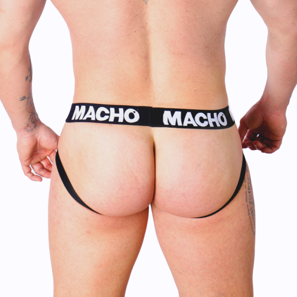 MACHO - MX26X1 JOCK GRID WHITE M - Afbeelding 6