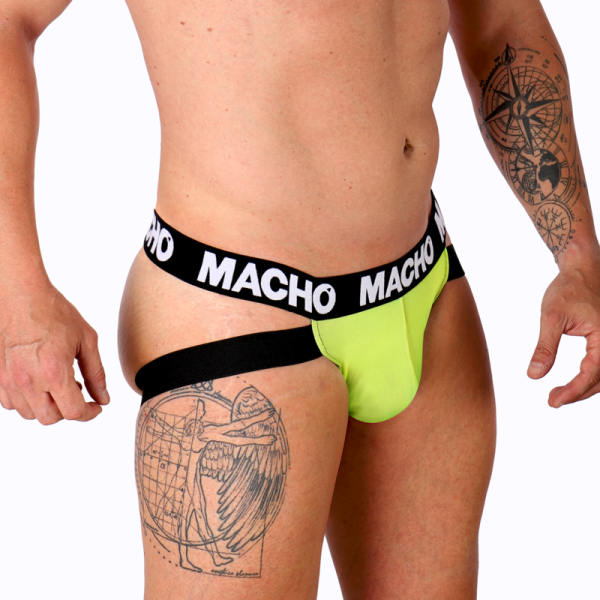 MACHO - MX28FA JOCK YELLOW M - Afbeelding 3