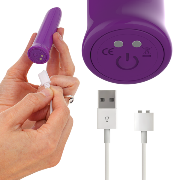 INTENSE - TODRICK CLIT STIMULATING BULLET PURPLE - Afbeelding 3